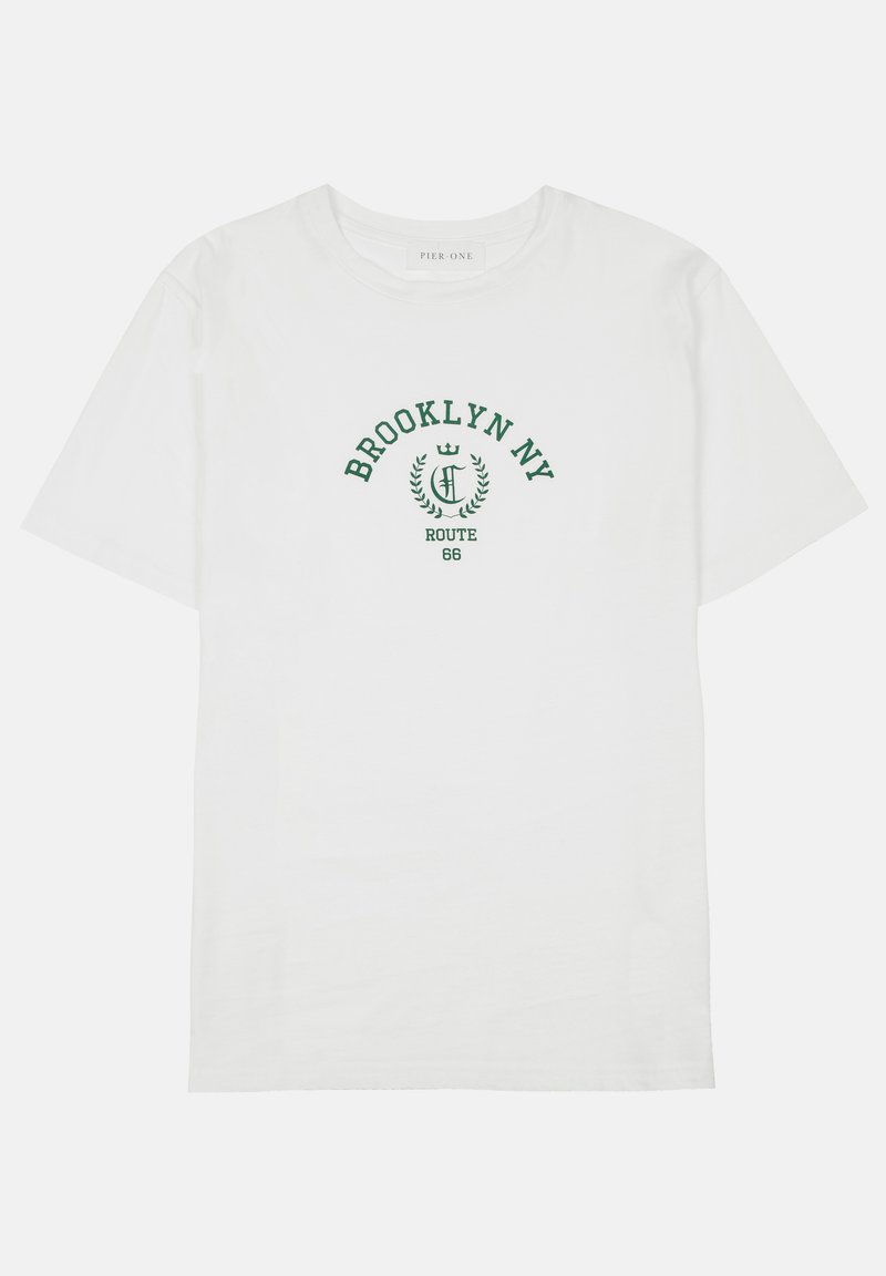 Pier One T-shirt print crème Pier One T-shirt print crème