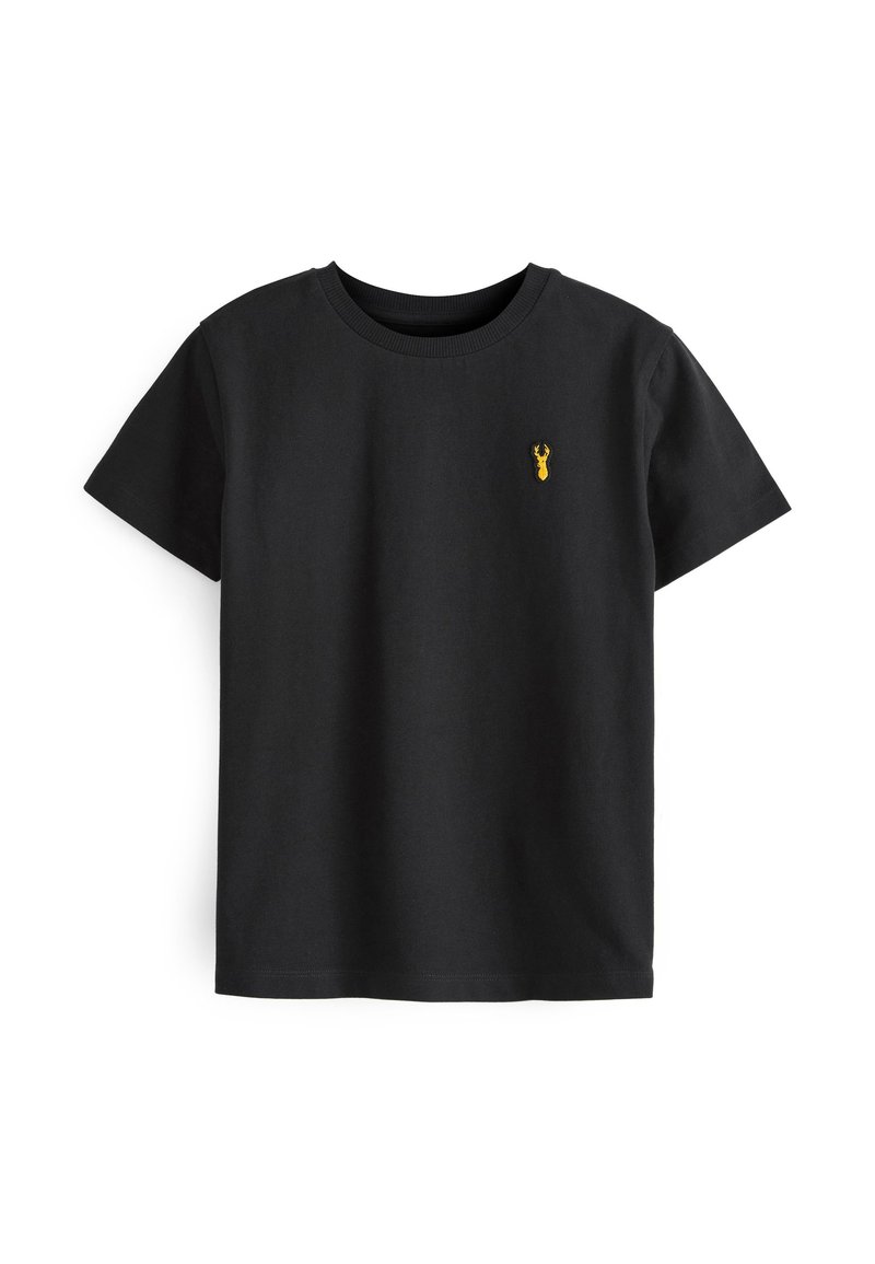 Next - SHORT SLEEVE STAG  - Tricou basic - black, Extindeți