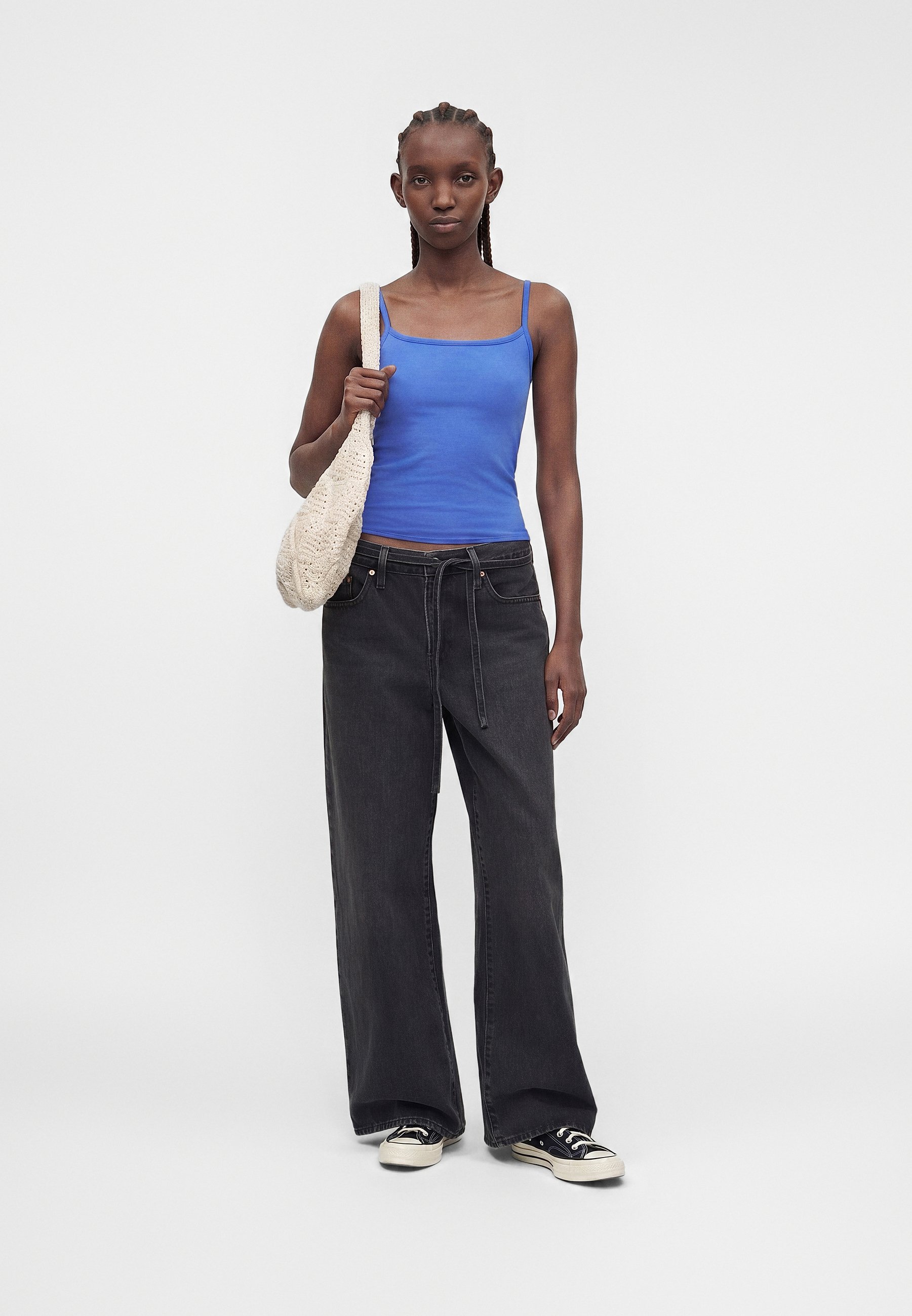 Hollister Co. REVERSIBLE CAMI - Top - dark blue - Zalando.ie