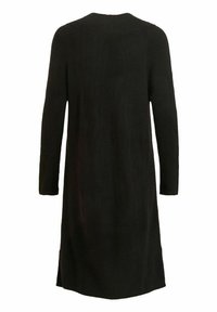 VILA VIMADELIA VNECK DRESS - Stickad klänning - black