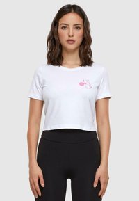 Merchcode - MINNIE MOUSE WINK TEE - T-shirt print - white Miniatuurafbeelding 1