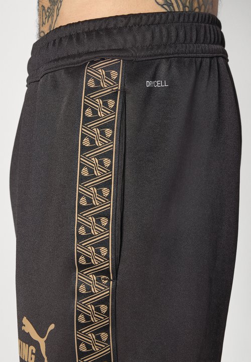 PUMA Tracksuit bottoms - black/matte gold-coloured/white — foto 6
