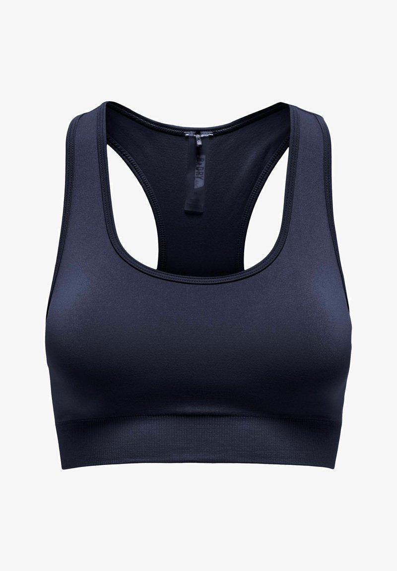ONLY Play ONPDAISY-2 SEAM BRA - Sutiã desportivo de suporte médio - maritime blue