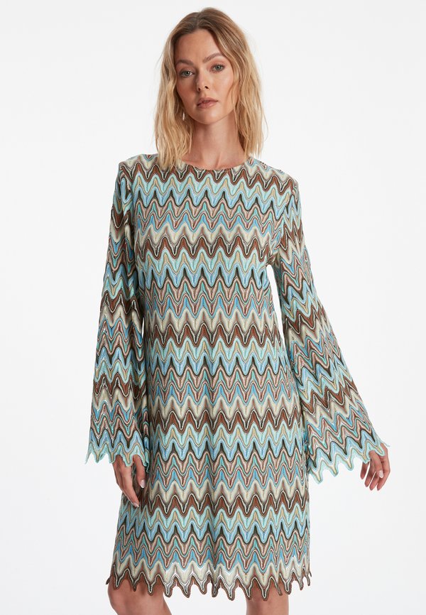 ZEFONA - Freizeitkleid - mehrfarbig