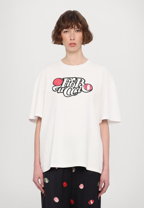 CURLY LOLLIPOP LOGO BOXY FIT - Print T-shirt