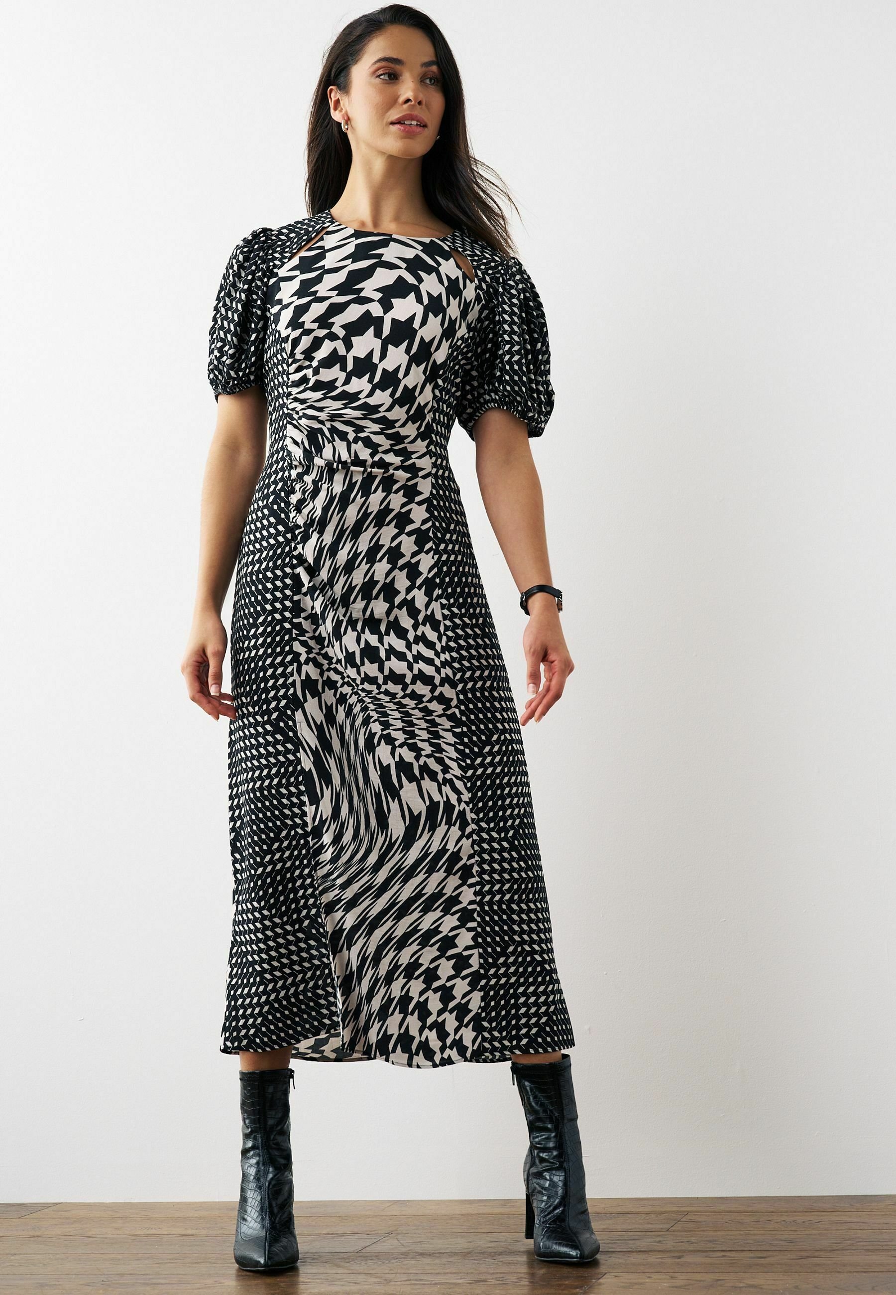 Vestidos Floryday Vestido Informal G-STAR Pichi Midi Diseño Con