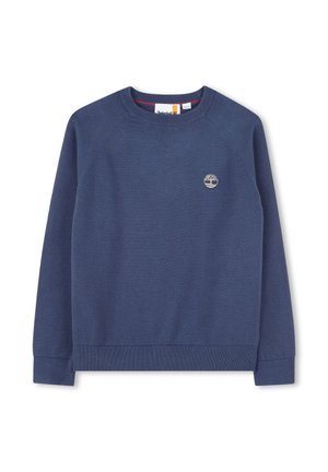 PULLOVER MIT STICKEREI - Pullover - slate blue