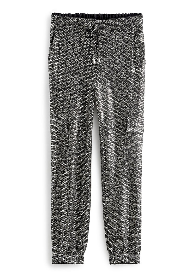 Next Cargobroek zilverkleurig Next Cargobroek zilverkleurig