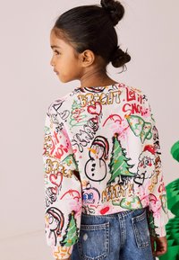 Next CHRISTMAS GRAFFITI PRINT LONG SLEEVE - Sweatshirt - multi