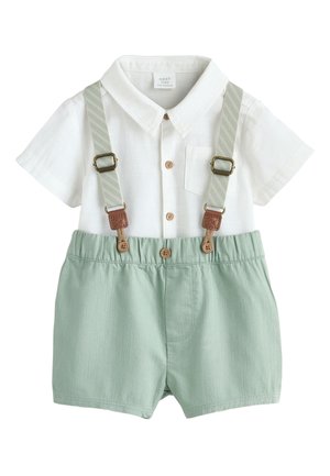 Next, REGULAR FIT - SET 3 PIECE  . - Hemd - sage green