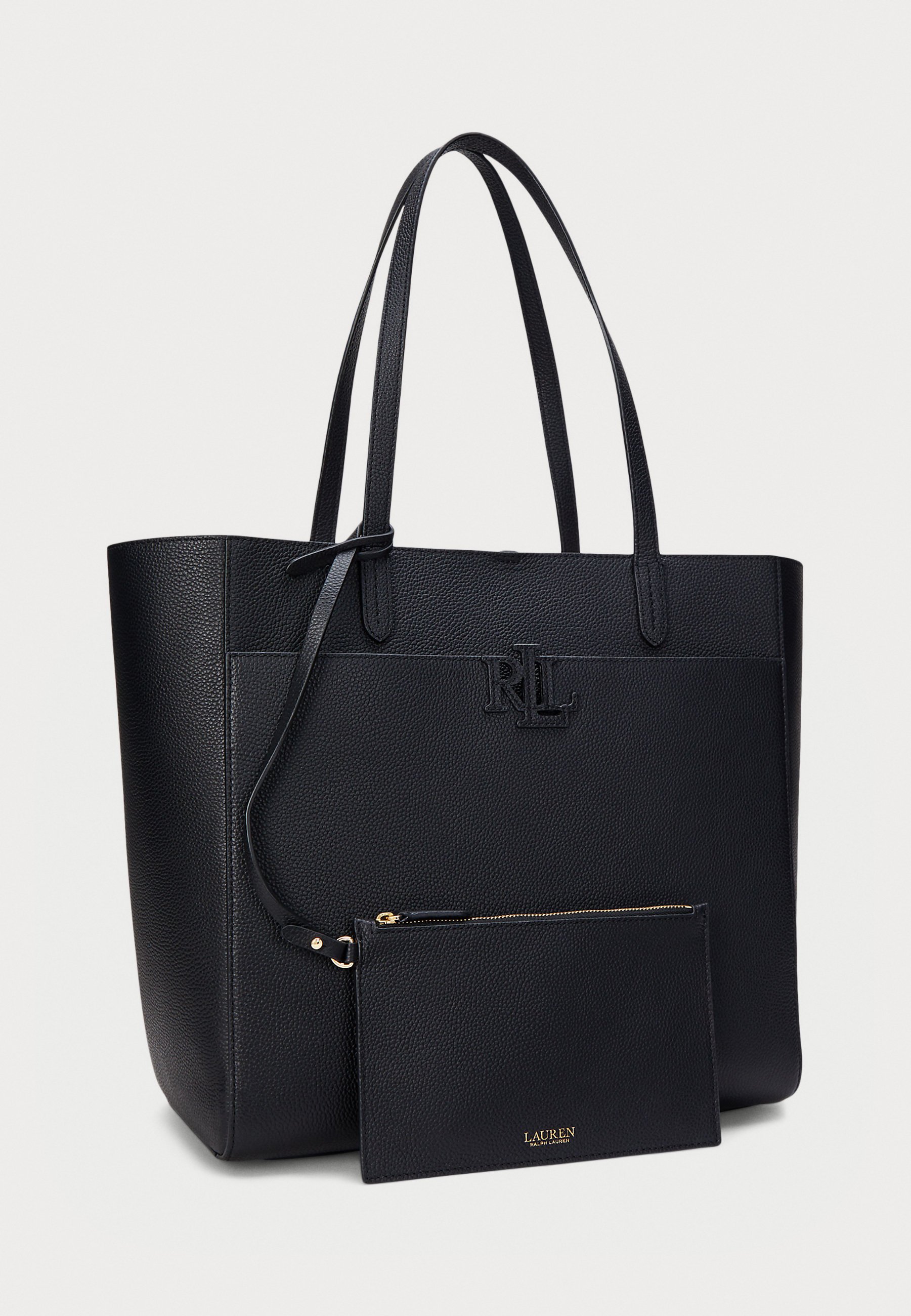 Lauren Ralph Lauren PEBBLED LEATHER LARGE CAMERYN TOTE BAG - Tote