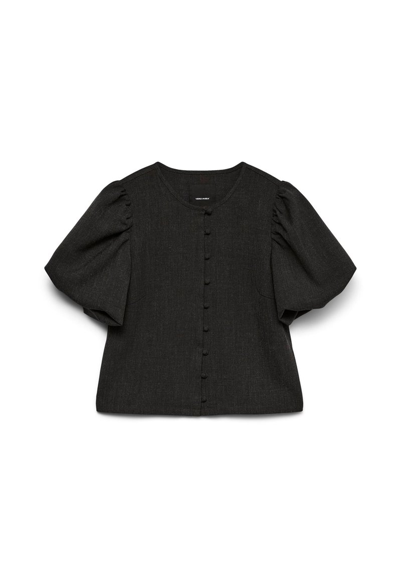 Vero Moda Blouse donkergrijs gemêleerd