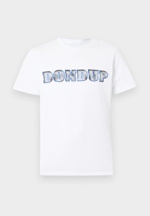 REGULAR - Apdrukāts T-krekls - white