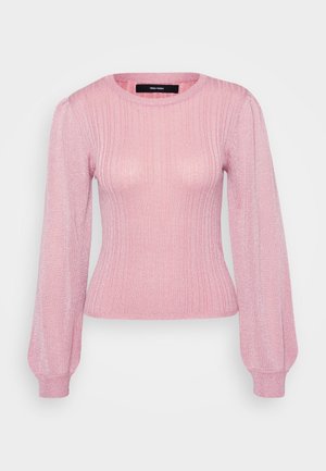 Vero Moda Petite VMTALIA O NECK - Vesta - rose elegance/silver-coloured