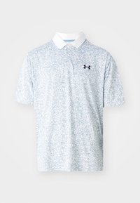 Under Armour MATCHPLAY - Polo majica - white/blue smoke/midnight navy