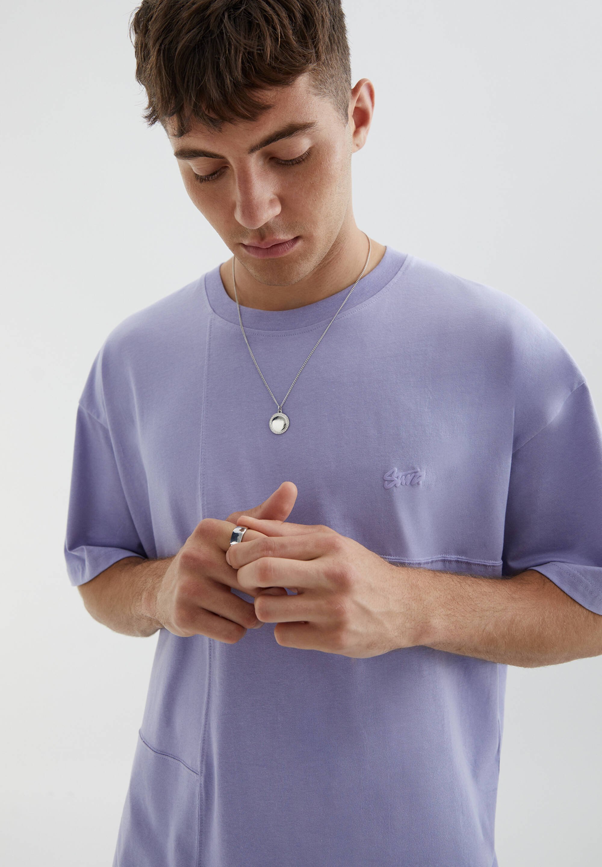 Uomo MIT AUFGESTICKTEM STWD-LOGO - T-shirt basic Uomo MIT AUFGESTICKTEM STWD-LOGO - T-shirt basic