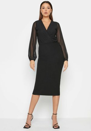 Long Tall Sally SLEEVE  - Shift dress - black