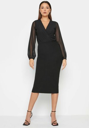 SLEEVE  - Robe fourreau - black