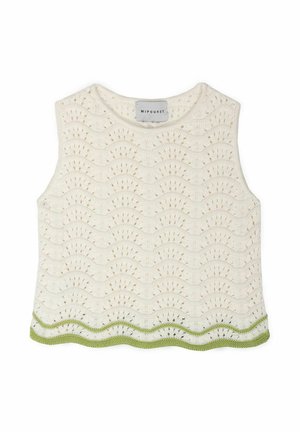 PUNTO CLAUDIA - Jersey de punto - ecru green