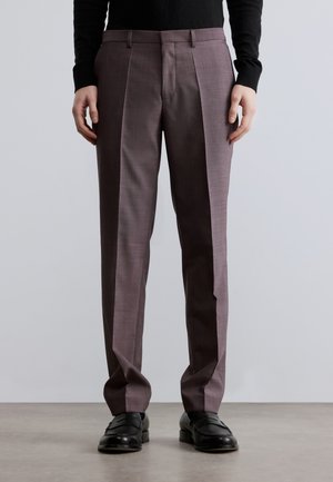 HESTEN - Pantaloni eleganti - light pastel brown