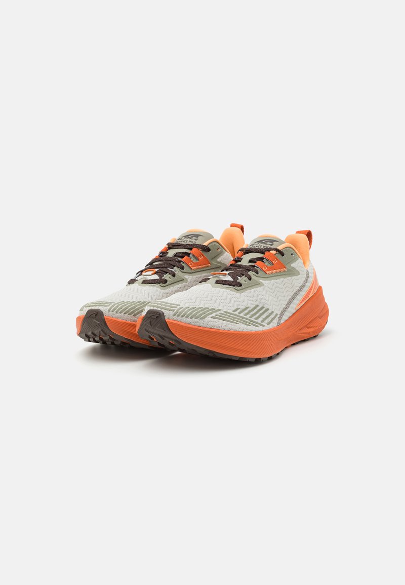 Zapatillas Para Correr Altra Experience Flow Para Hombre - Neutral, Color Gris/naranja, Drop 4 Mm, Puntera Amplia