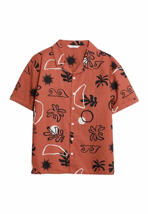 PALM PRINT - Skjorta - orange