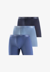 Unausgewählt, hellblau blau navy