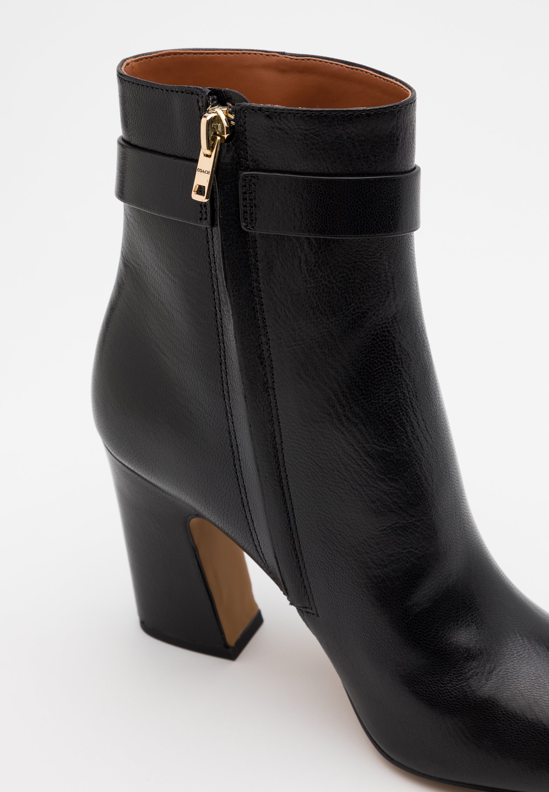 coach black boots