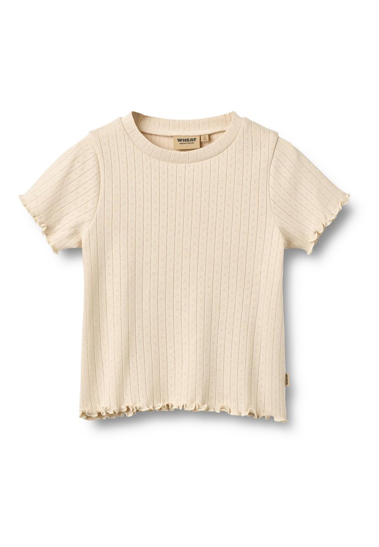 Wheat T-shirt print beige Wheat T-shirt print beige