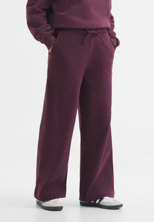 SOFT - Pantalon de survêtement - bordeaux
