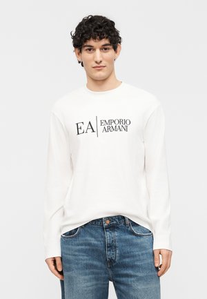 Μπλούζα με μακριά μανίκια - optical white