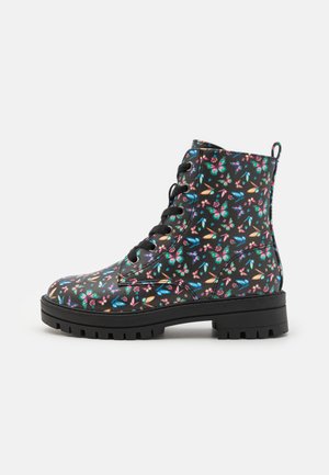 Snörstövletter - multi-coloured