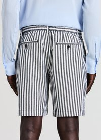 Calliope BERMUDA LINO RIGATO - Shorts - var blu navy