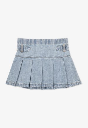 PULL TAB PLEATED SKORT - Jeansrok - twirl