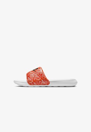 VICTORI ONE SLIDE - Sandaler - rush orange white black