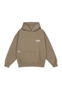 AILIS OVERSIZED HOODIE - Sweatshirt - washed desert taupe