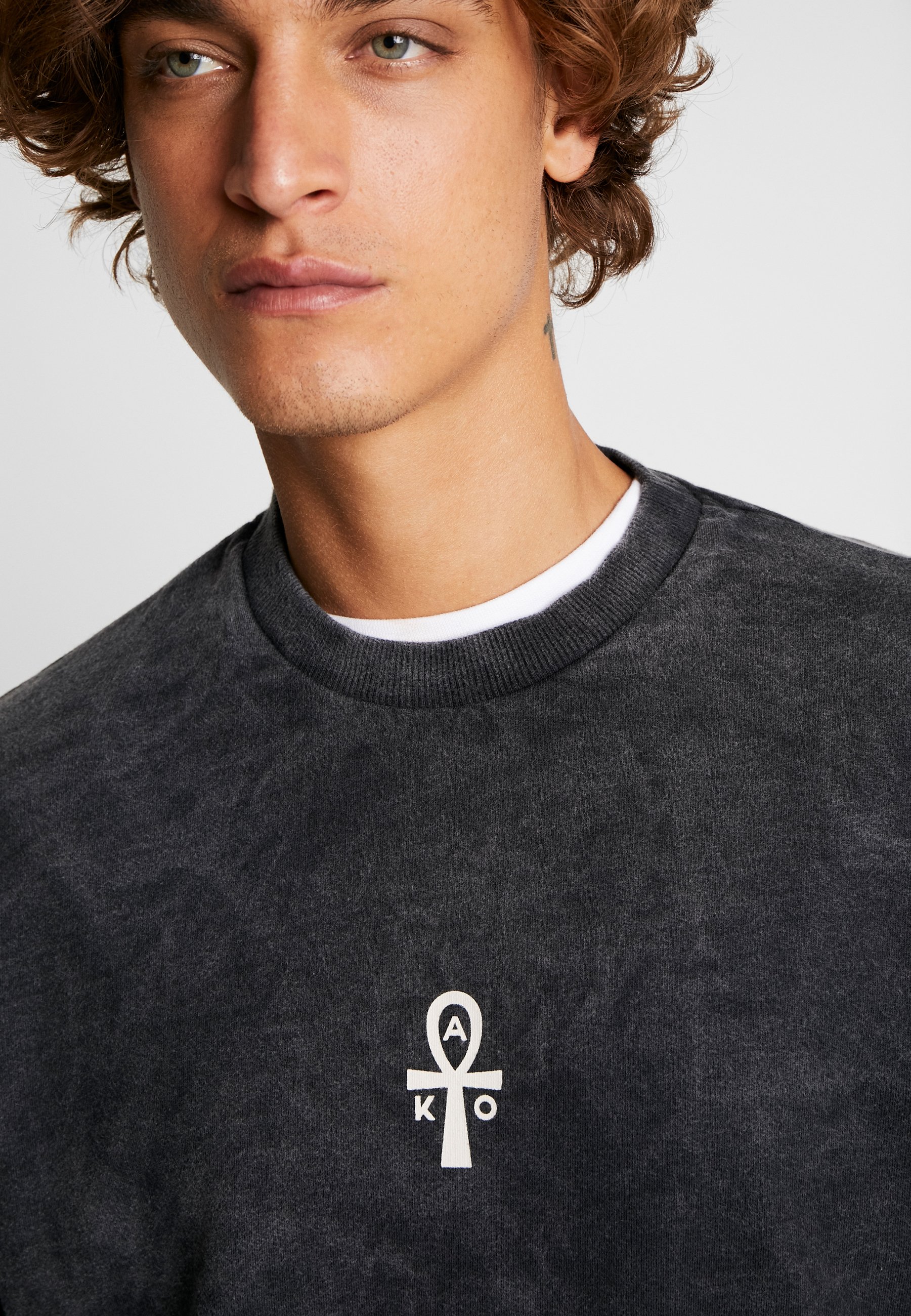 Kaotiko UNISEX - Sweater - black/groen - Zalando.nl