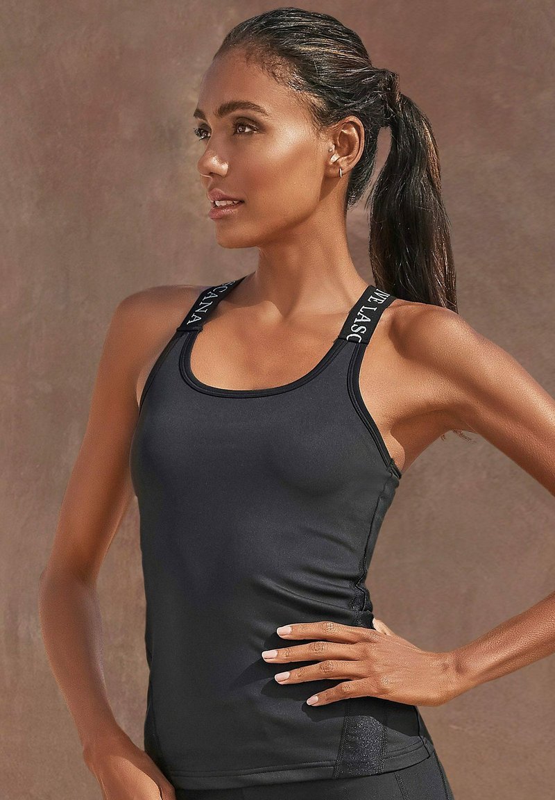 Damen T-Shirts | LASCANA Active Top schwarz - HC09498 Damen T-Shirts | LASCANA Active Top schwarz - HC09498