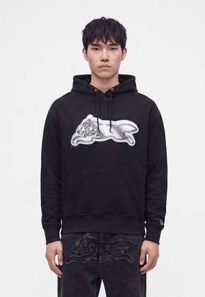 Icecream, ICED OUT RUNNING DOG POPOVER HOOD - Felpa con cappuccio - black