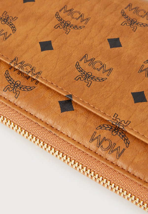 AREN VISETOS ZIP AROUND  - Wallet - cognac3