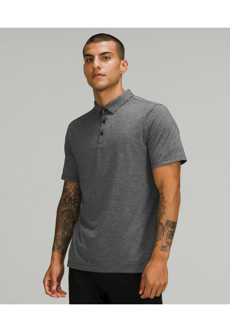 lululemon Evolution Short-Sleeve Polo - Polotričko - grey