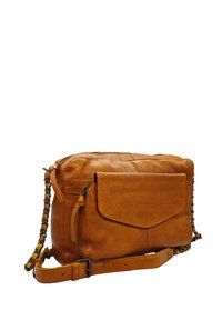 Pieces NAINA - BANDOULIÈRE - Sac bandoulière - cognac
