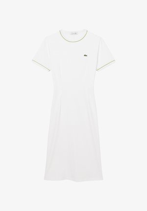 Lacoste, LACOSTE - - Vestido ligero - blanc vertsm