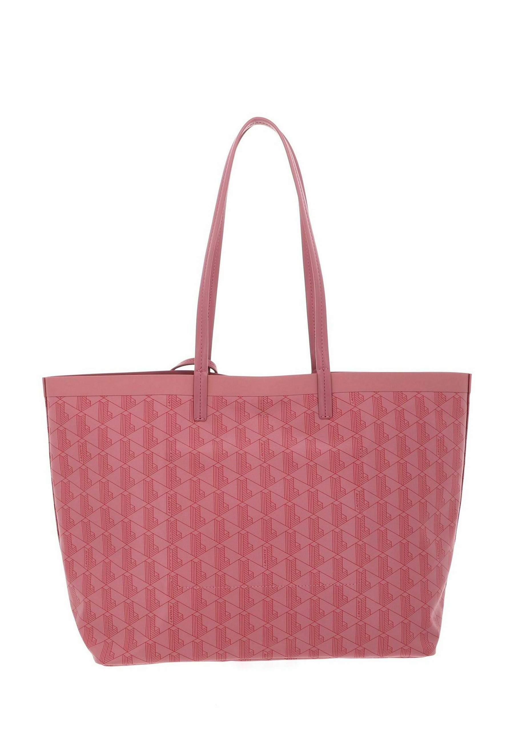 Lacoste ZELY SET - Tote bag - ono tourmaline groseille/light