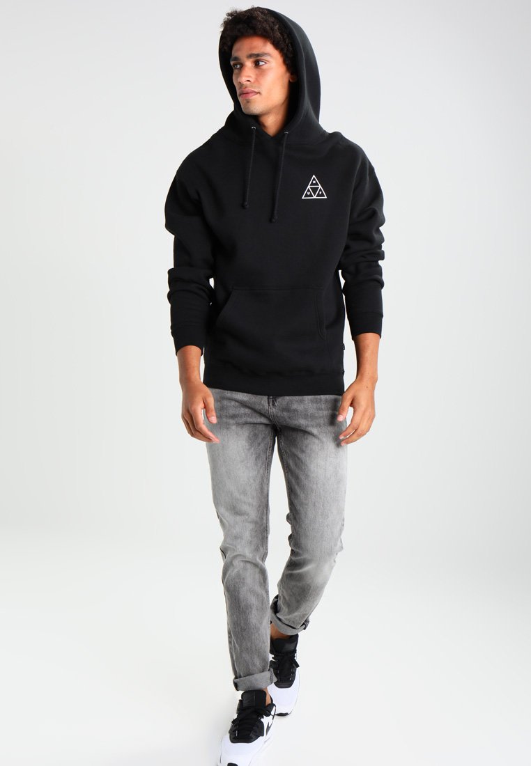 HUF ESSENTIALS HOODIE Hoodie blackZwart Zalando.nl HUF ESSENTIALS HOODIE Hoodie blackZwart Zalando.nl
