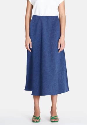 Jascha Stockholm FANCY LONG - A-vonalú szoknya - dark blue