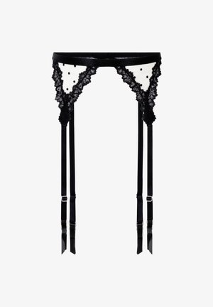 Hunkemöller, HUNKEMÖLLER SUSPENDER DOLLY - Strumpfhalter - white
