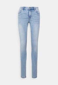 Vero Moda Tall VMLYDIA  - Calças de ganga de corte skinny - light blue denim