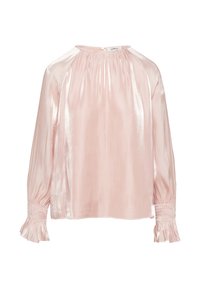 s.Oliver BLACK LABEL MIT VOLANTÄRMEL - Blouse - perlmuttrosa