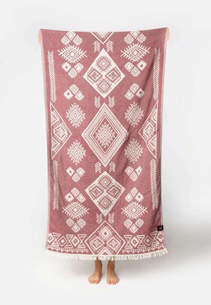 KILIM - Beach towel - burgundy